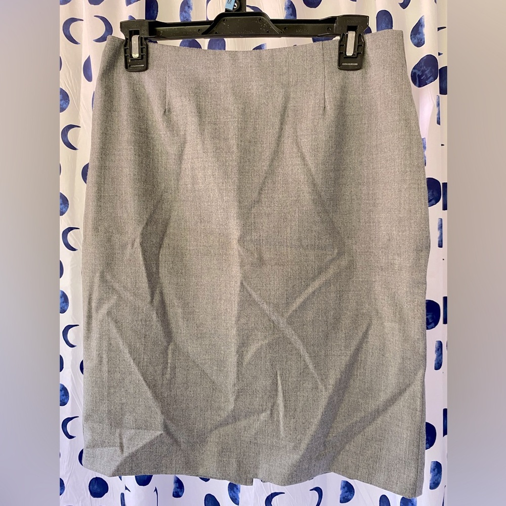 Sisley Italian Wool Pencil Skirt